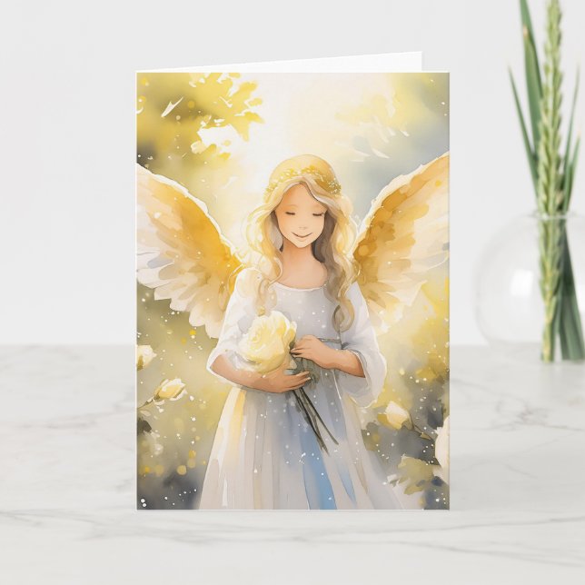 Cartões de agradecimentos dobrado (Frente)