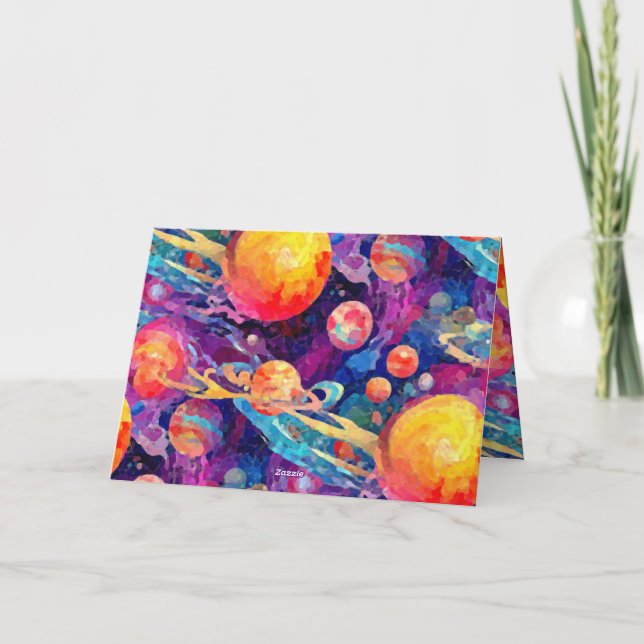 Cartões de agradecimentos dobrado (Verso)