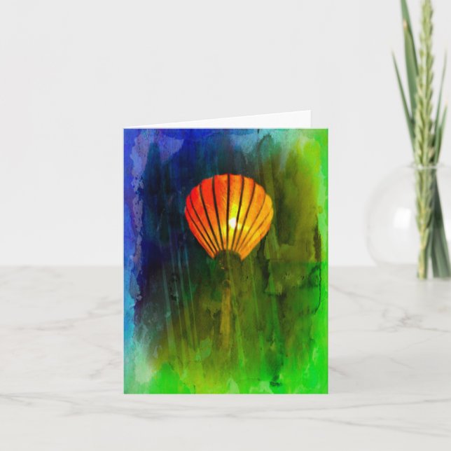 Cartões de agradecimentos dobrado (Frente)