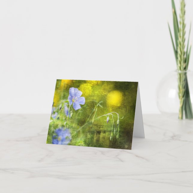 Cartões de agradecimentos dobrado (Frente)