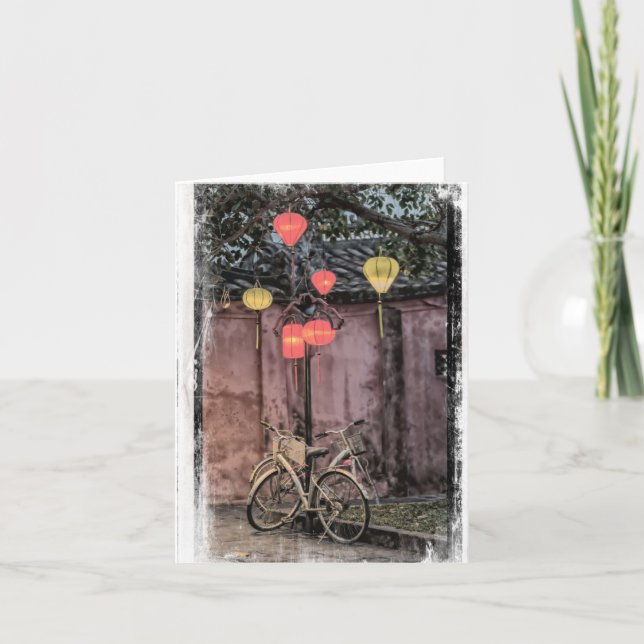 Cartões de agradecimentos dobrado (Frente)