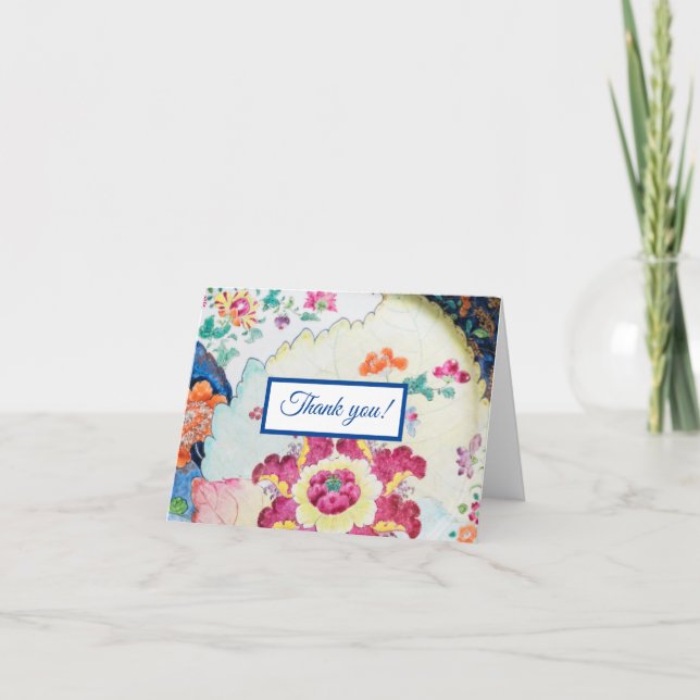 cartões de agradecimentos dobrado de folha de ciga (Frente)