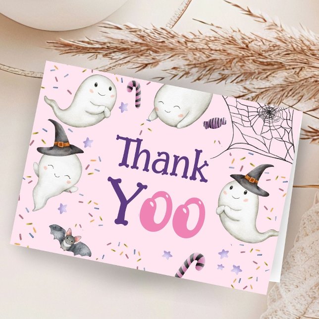 Cartões de agradecimentos Dobrado do Chá de fralda (Criador carregado)