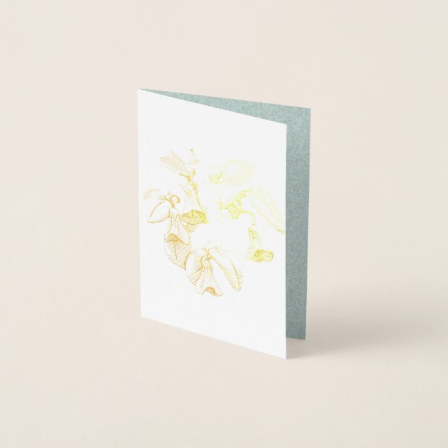 Cartões de agradecimentos ecológico (Frente)