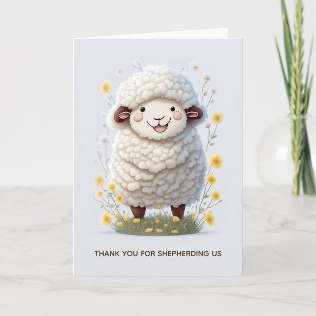 Cartões de agradecimentos Elder JW | Cartão de Sau (Frente)