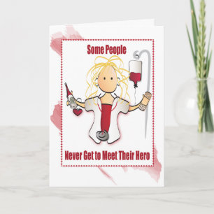 Cartões de agradecimentos Enfermeiro