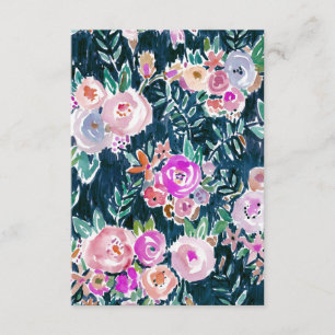 Cartões de agradecimentos florais do rosa da