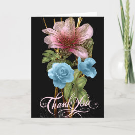 Cartões de agradecimentos Floral