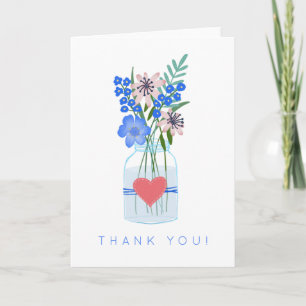 Cartões de agradecimentos Floral