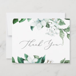 Cartões de agradecimentos Florestal Verde