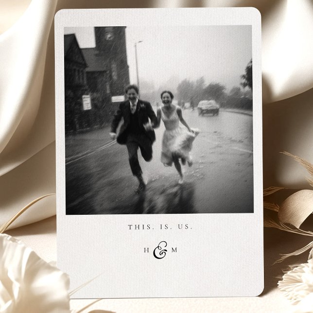 cartões de agradecimentos Fotográfico "Este Somos  (Criador carregado)