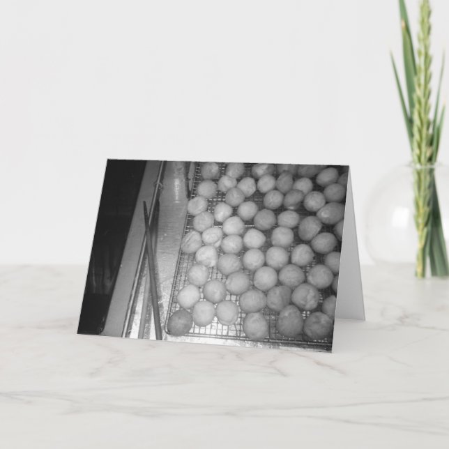 cartões de agradecimentos "Fry Cook" "Overnight" (Frente)