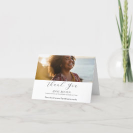 Cartões de agradecimentos Funeral Dobrado