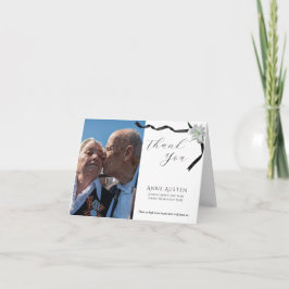 Cartões de agradecimentos Funeral Dobrado