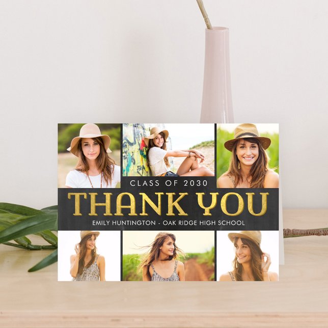 Cartões de agradecimentos Futuro de Graduação Bril (Criador carregado)