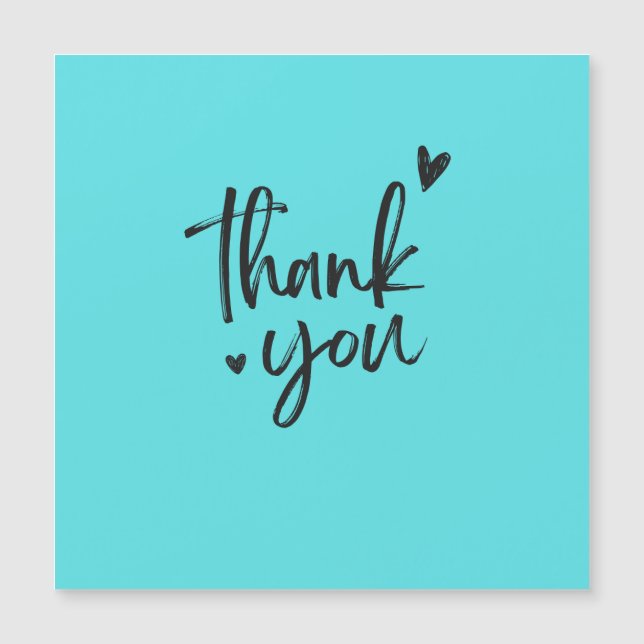 Cartões de agradecimentos INCRÍVEL (Frente)