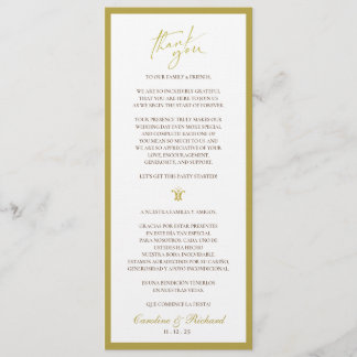 Cartões de agradecimentos. Inglês e espanhol