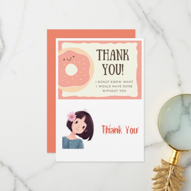 Cartões de agradecimentos Irmã  (Frente/Verso In Situ)