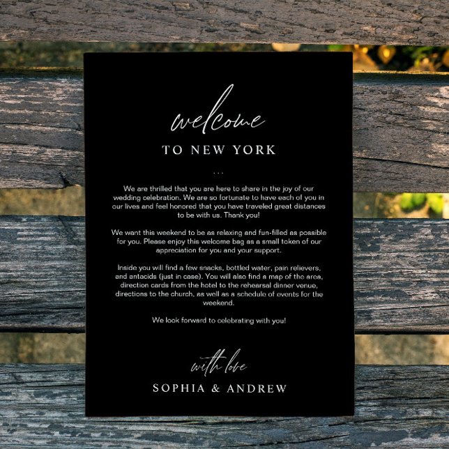 Cartões de agradecimentos Itinerário de Boas-Vinda (Criador carregado)