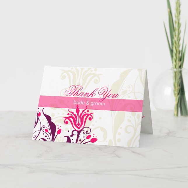 CARTÕES DE AGRADECIMENTOS: Lily (Frente)