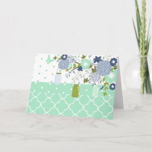 Cartões de agradecimentos Mason Jar Rustic Country