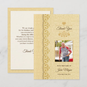 Cartões de agradecimentos memoráveis