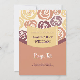 Cartões de agradecimentos Memorial