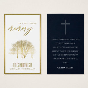 CARTÕES DE AGRADECIMENTOS MEMORIAL DOURADO DE SIM