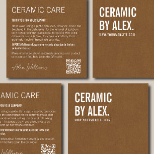 Cartões de agradecimentos minimalista de atendimen