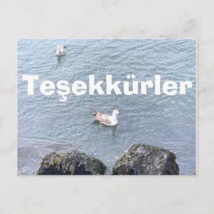 CARTÕES DE AGRADECIMENTOS NA TURQUIA