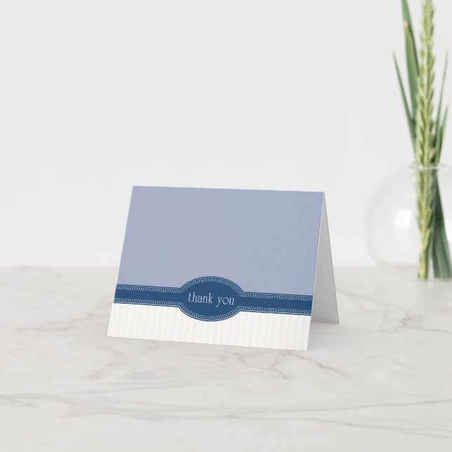 Cartões de agradecimentos para Casamento ou Chá, M (Frente)