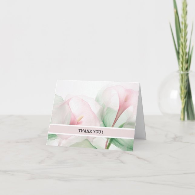 Cartões de agradecimentos Personalizado (Frente)