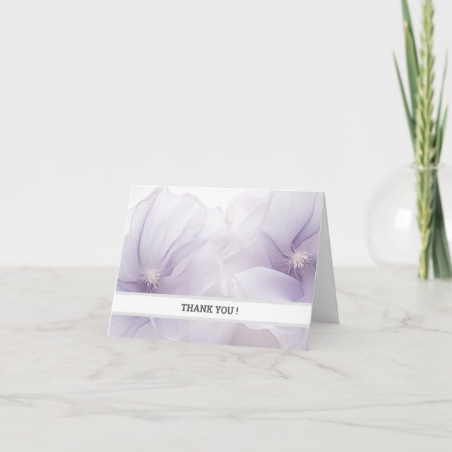 Cartões de agradecimentos Personalizado (Frente)