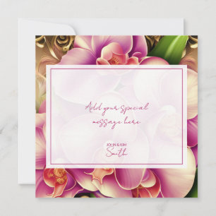 Cartões de agradecimentos Personalizado de Casamen