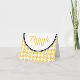 Cartões de agradecimentos personalizado de houndst