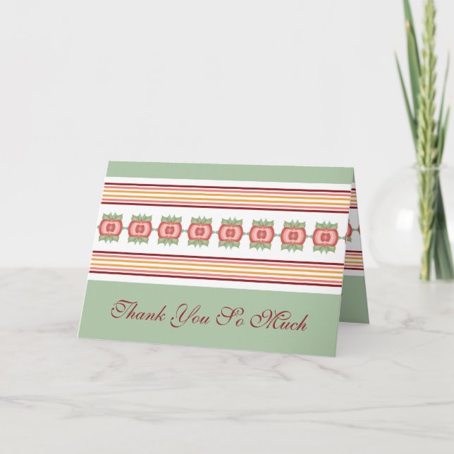 Cartões de agradecimentos personalizado especialme (Frente)