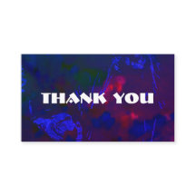 Cartões de agradecimentos personalizável