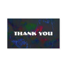 Cartões de agradecimentos personalizável