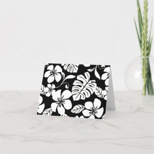 Cartões de agradecimentos PINK BIKINI (PRETO/BRANC