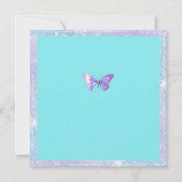 Cartões de agradecimentos Plana bonito Holográfico