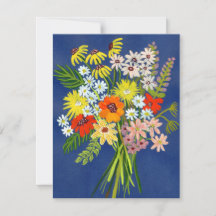 Cartões de agradecimentos plano