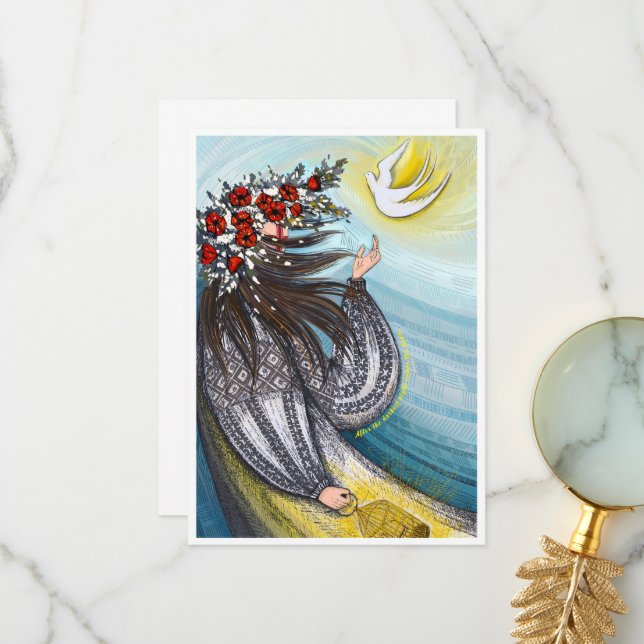 Cartões de agradecimentos plano (Frente/Verso In Situ)