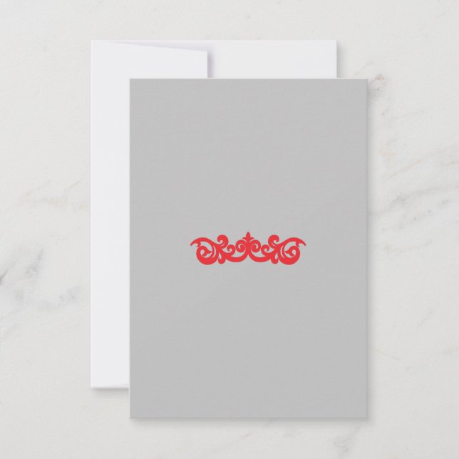 Cartões de agradecimentos plano (Frente)