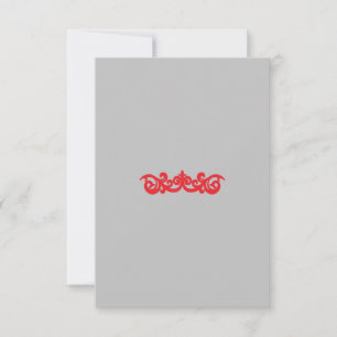 Cartões de agradecimentos plano