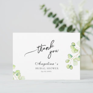 Cartões de agradecimentos plano