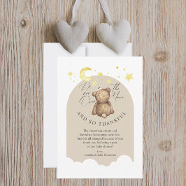 Cartões de agradecimentos plano