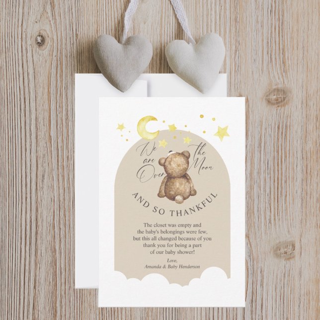 Cartões de agradecimentos plano (Criador carregado)