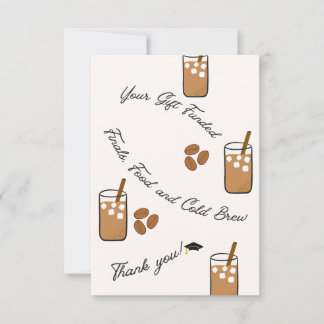 Cartões de agradecimentos plano