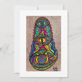 Cartões de agradecimentos plano