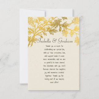 Cartões de agradecimentos plano